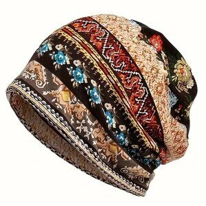 Boho BEANIE in Neutral Colors